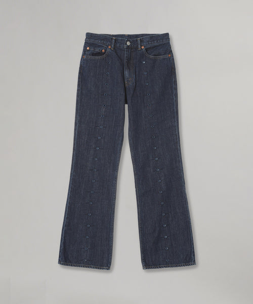 Windhole Jeans-kotohayokozawa-Forget-me-nots Online Store