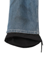 Double Denim Track Pants-LOADINGROOM-Forget-me-nots Online Store