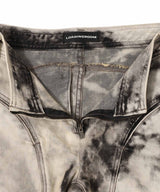 Draped Flare Jeans-LOADINGROOM-Forget-me-nots Online Store