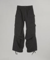Cowl Cargo Pants-LOADINGROOM-Forget-me-nots Online Store