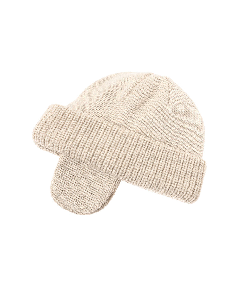 Merino Wool Ear Watch Cap-KIJIMA TAKAYUKI-Forget-me-nots Online Store