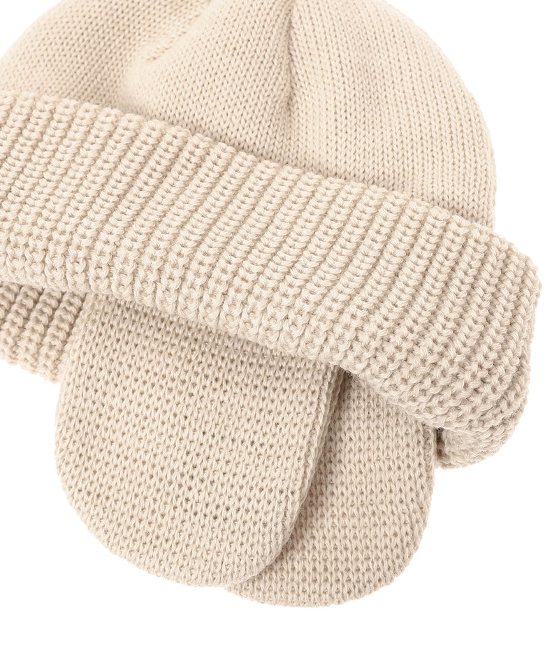 Merino Wool Ear Watch Cap-KIJIMA TAKAYUKI-Forget-me-nots Online Store