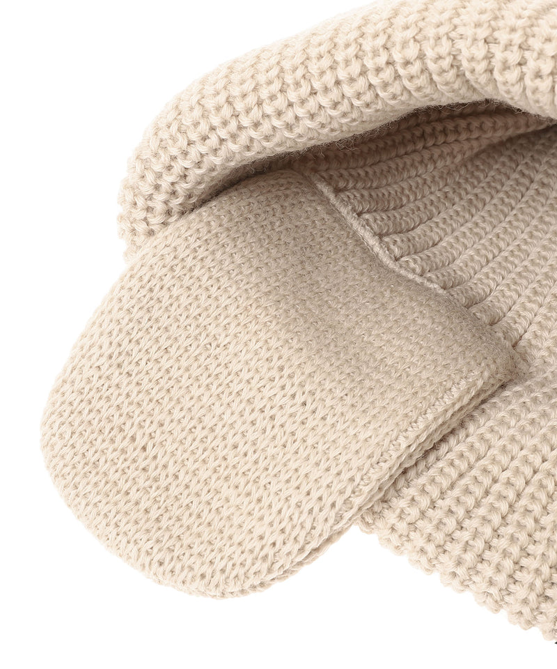 Merino Wool Ear Watch Cap-KIJIMA TAKAYUKI-Forget-me-nots Online Store