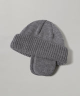 Merino Wool Ear Watch Cap-KIJIMA TAKAYUKI-Forget-me-nots Online Store