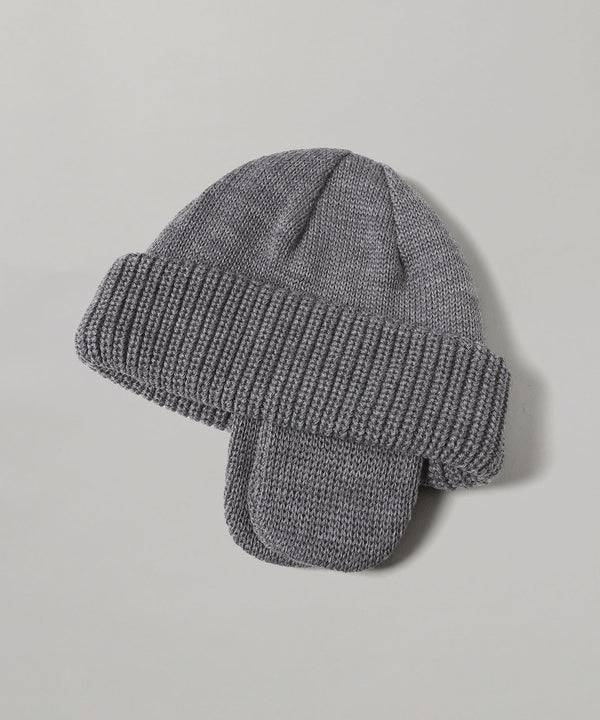 Merino Wool Ear Watch Cap-KIJIMA TAKAYUKI-Forget-me-nots Online Store