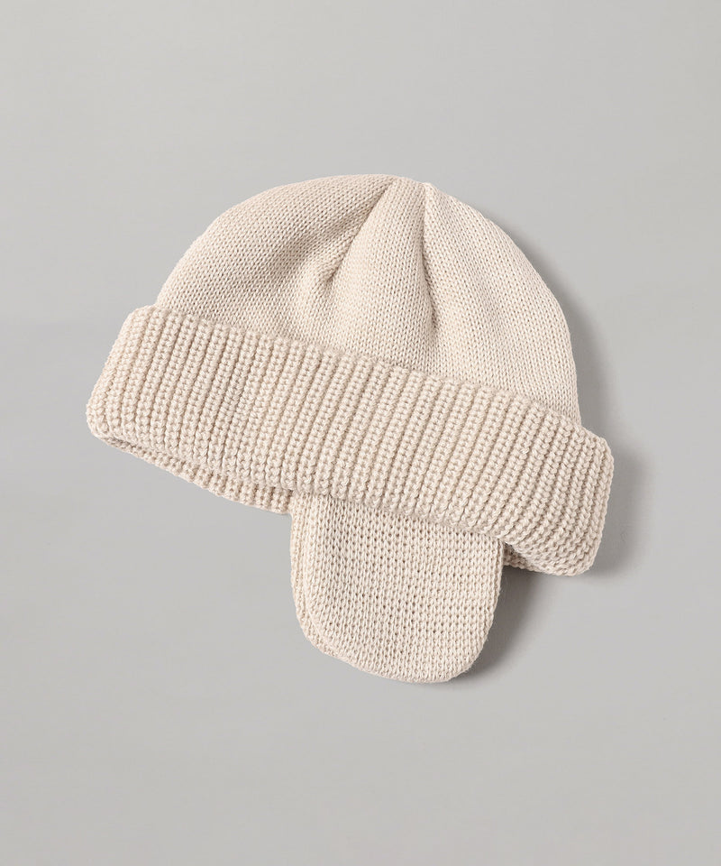 Merino Wool Ear Watch Cap-KIJIMA TAKAYUKI-Forget-me-nots Online Store