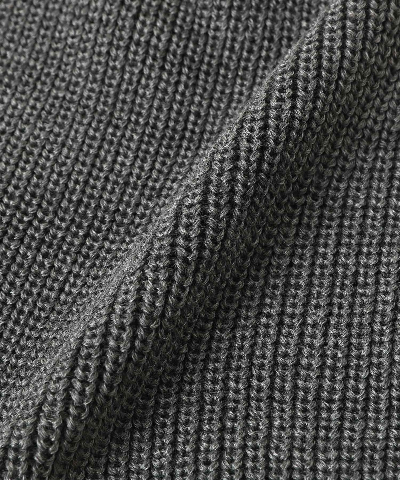 キジマタカユキ(KIJIMA TAKAYUKI)｜Knit Deck Cap｜Forget-me-nots