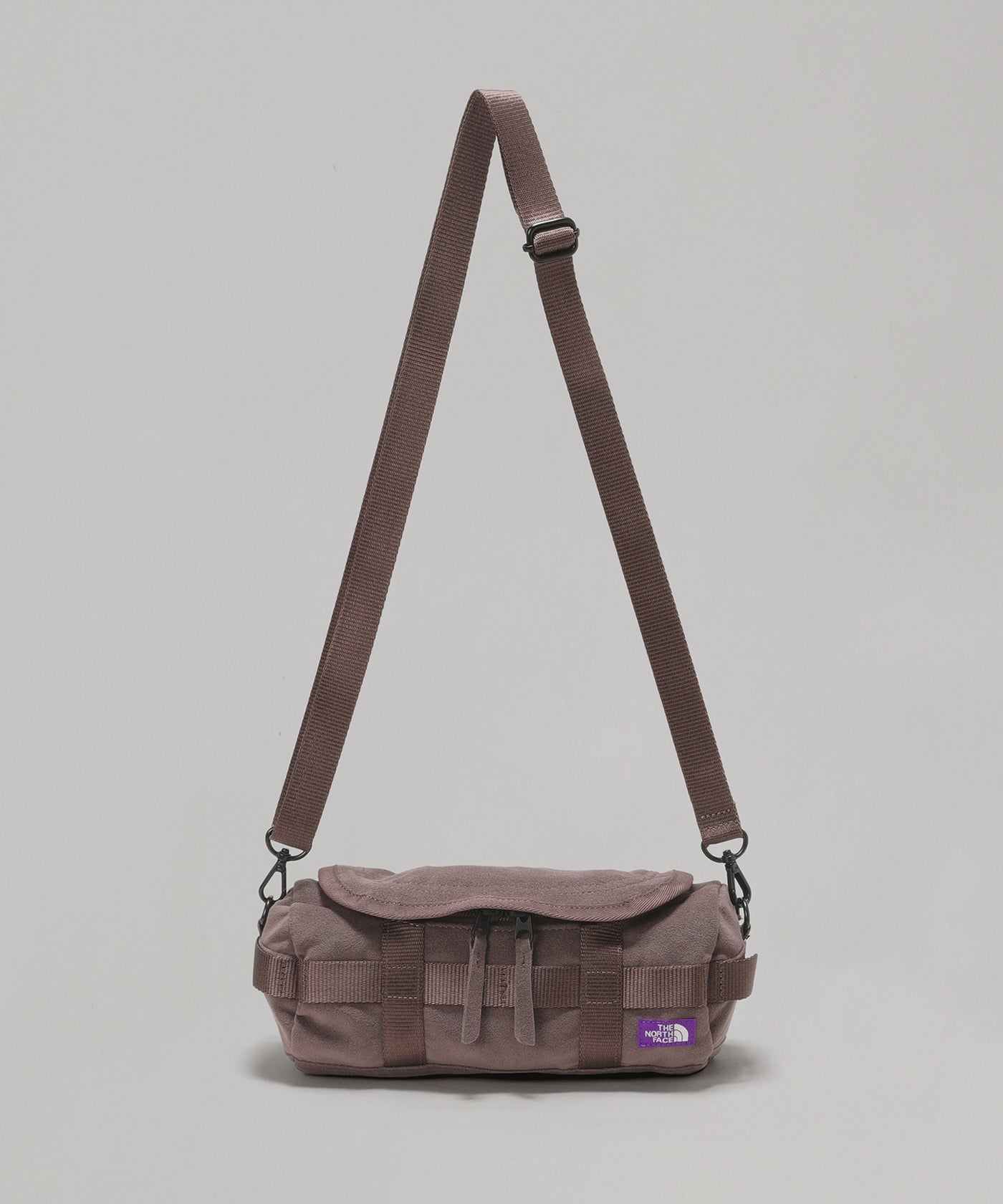 Synthetic Leather Demi Duffle Bag｜ザノースフェイスパープル