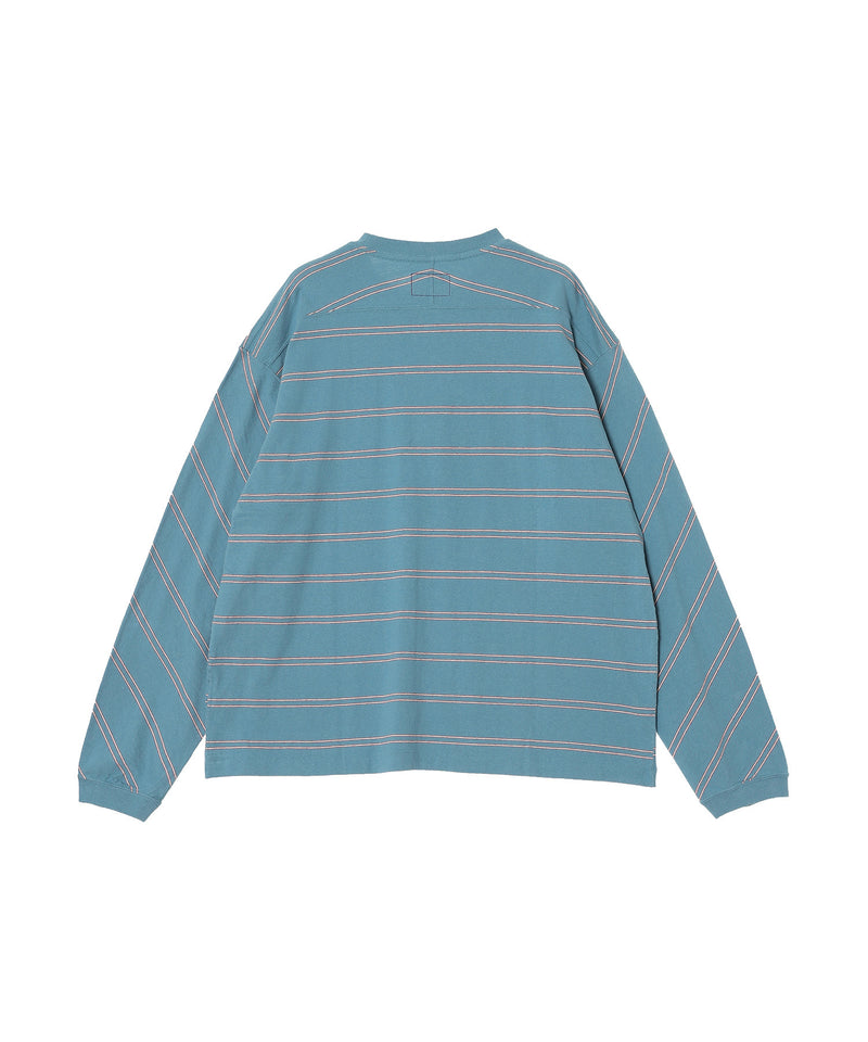 Field Long Sleeve Striped Tee｜ザノースフェイスパープルレーベル