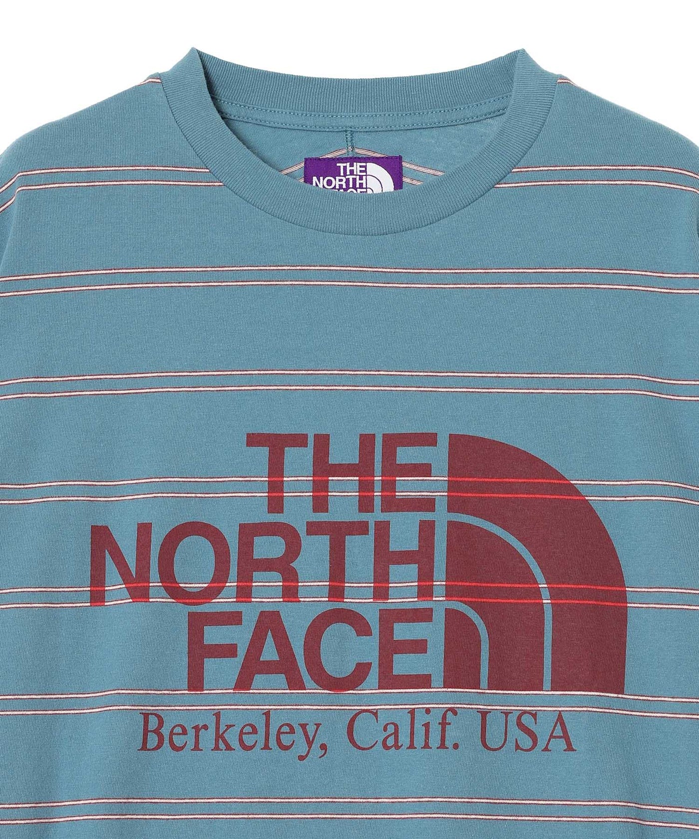 Field Long Sleeve Striped Tee｜ザノースフェイスパープルレーベル