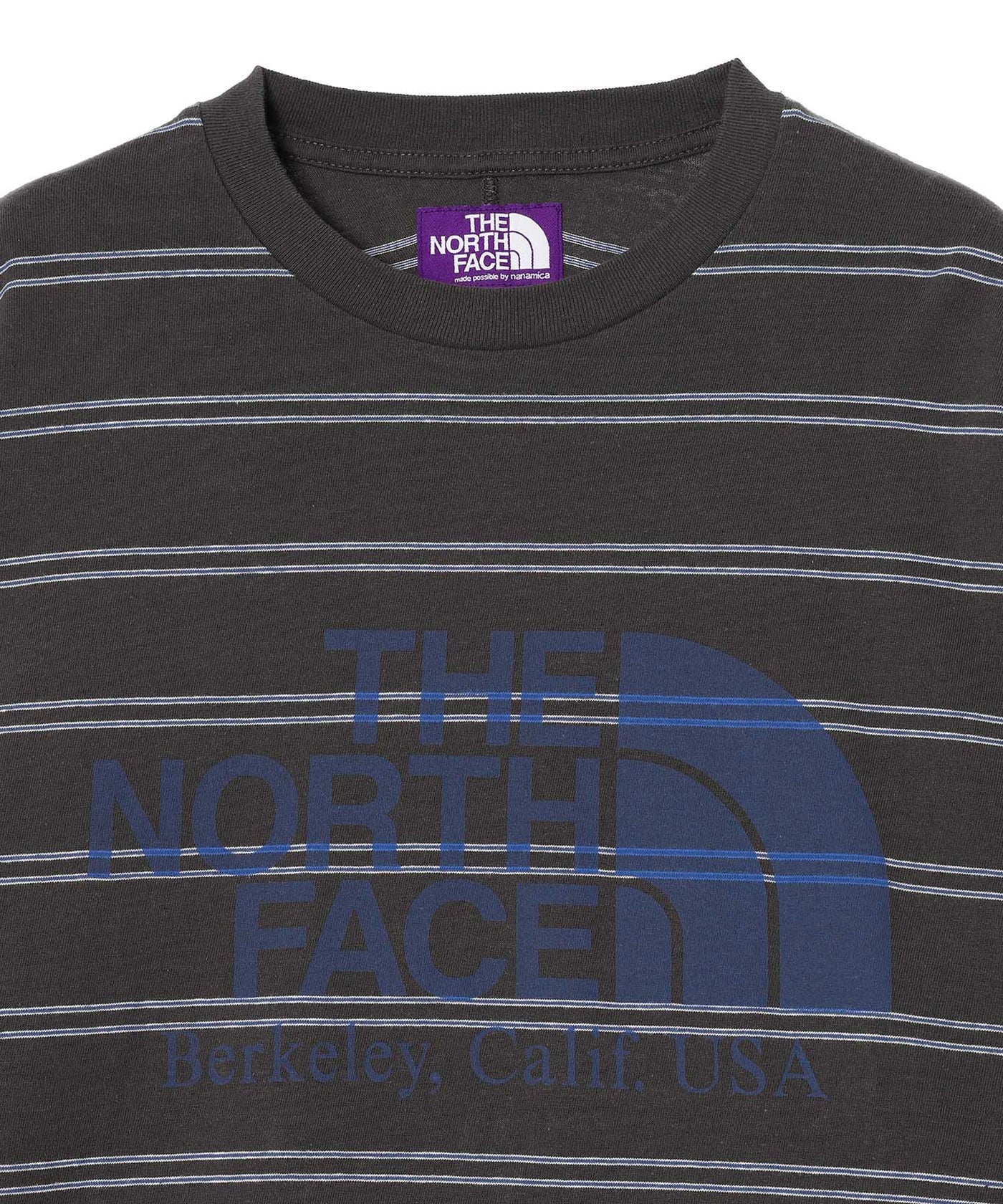 Field Long Sleeve Striped Tee｜ザノースフェイスパープルレーベル