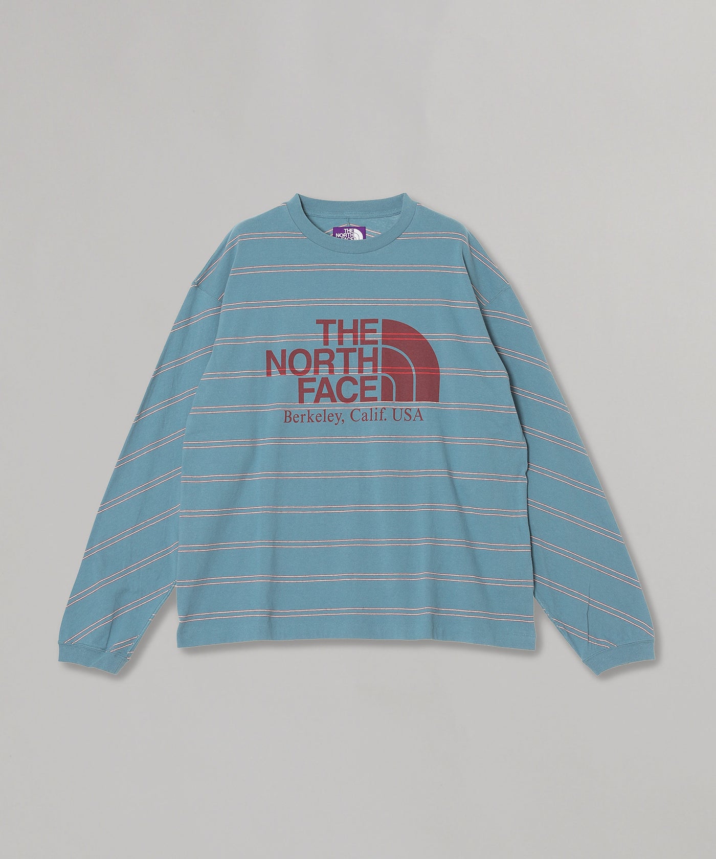 Field Long Sleeve Striped Tee｜ザノースフェイスパープルレーベル