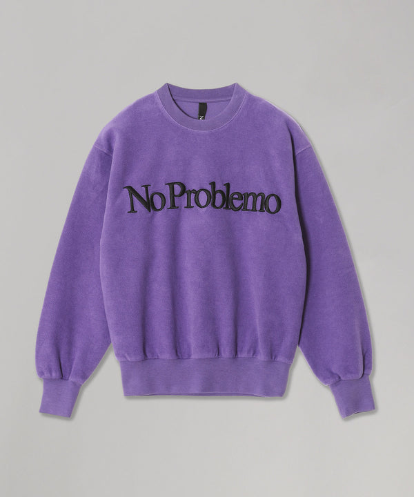 Reverse Fleece Sweat-Aries-Forget-me-nots Online Store