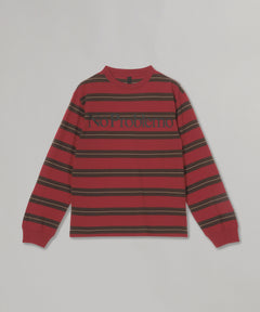 No Problemo Striped Ls Tee-Aries-Forget-me-nots Online Store