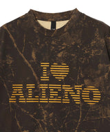 I Love Alieno Camo Ss Tee-Aries-Forget-me-nots Online Store