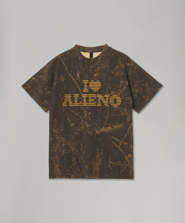 I Love Alieno Camo Ss Tee-Aries-Forget-me-nots Online Store