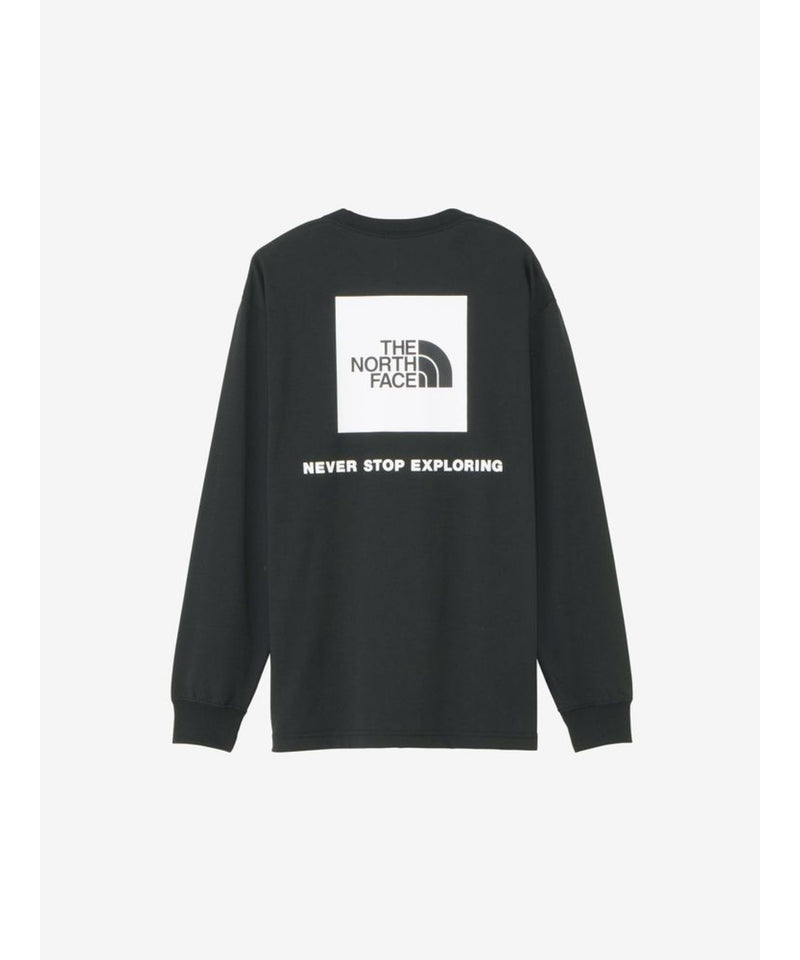 L/S Back Square Logo Tee-THE NORTH FACE-Forget-me-nots Online Store