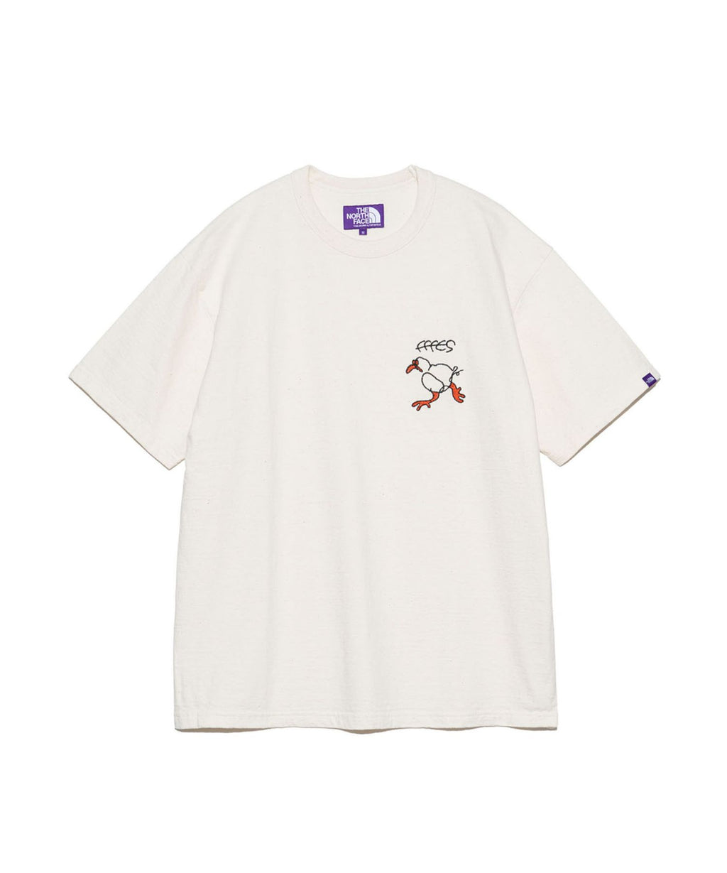 THE NORTH FACE PURPLE LABEL(ザノースフェイスパープルレーベル)｜Fffes Embroidered Graphic  Tee｜スニーカー・ファッションのForget-me-nots