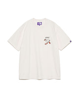 Fffes Embroidered Graphic Tee-THE NORTH FACE PURPLE LABEL-Forget-me-nots Online Store