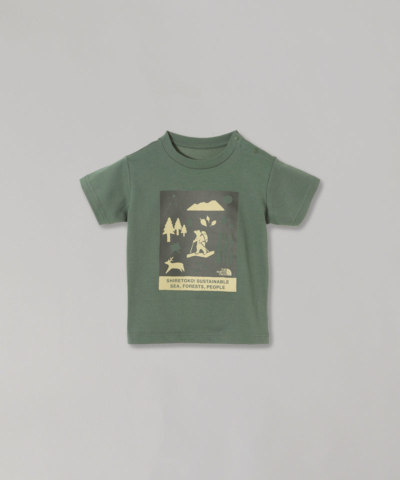 Baby S/S Shiretoko Toko Tee-THE NORTH FACE-Forget-me-nots Online Store