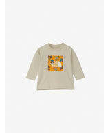 B L/S Graphic Square Logo Tee-THE NORTH FACE-Forget-me-nots Online Store