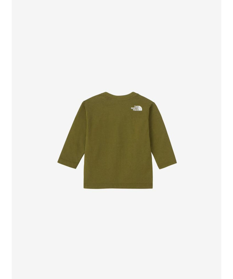 B L/S Graphic Square Logo Tee-THE NORTH FACE-Forget-me-nots Online Store