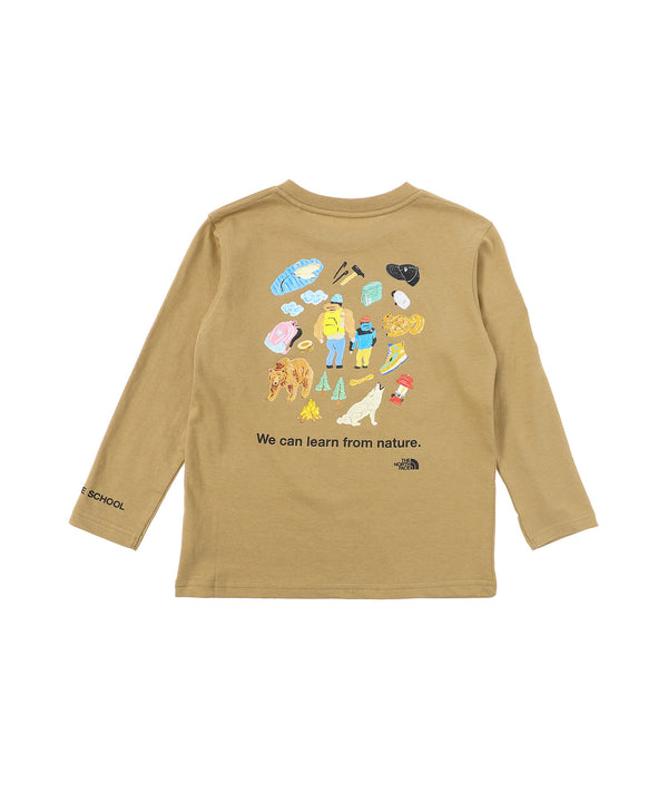 L/S Kns Tee-THE NORTH FACE-Forget-me-nots Online Store