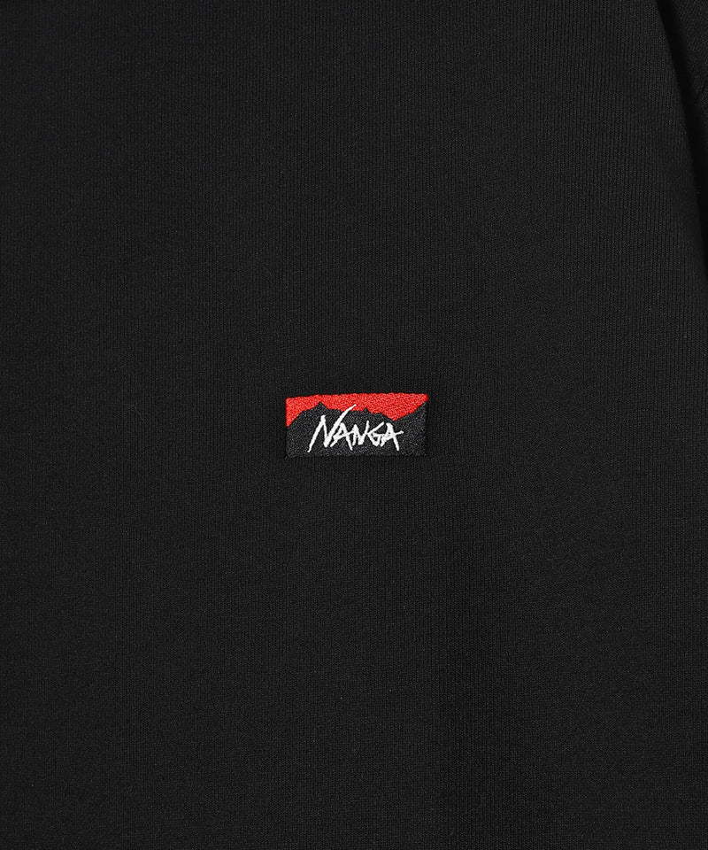 Eco Hybrid Box Logo Embroidery L/S Tee-NANGA-Forget-me-nots Online Store
