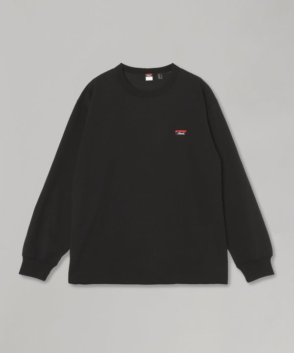 Eco Hybrid Box Logo Embroidery L/S Tee-NANGA-Forget-me-nots Online Store