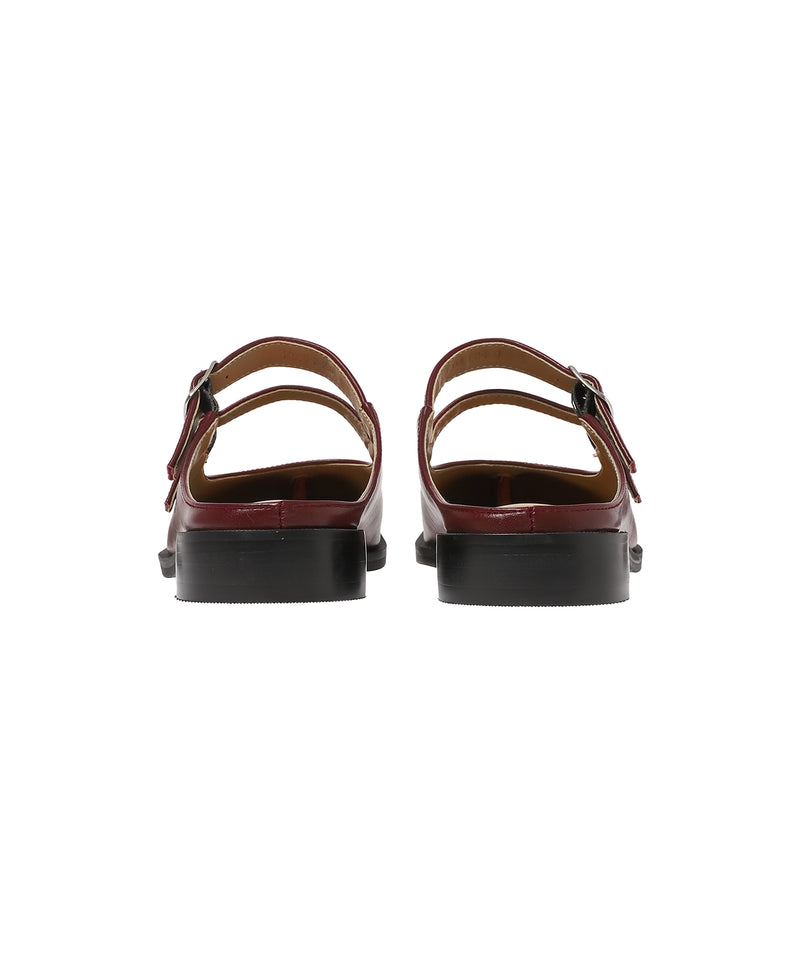 20255_Double Buckle Mule｜ペイズ(PAES)｜Forget-me-nots Online Store
