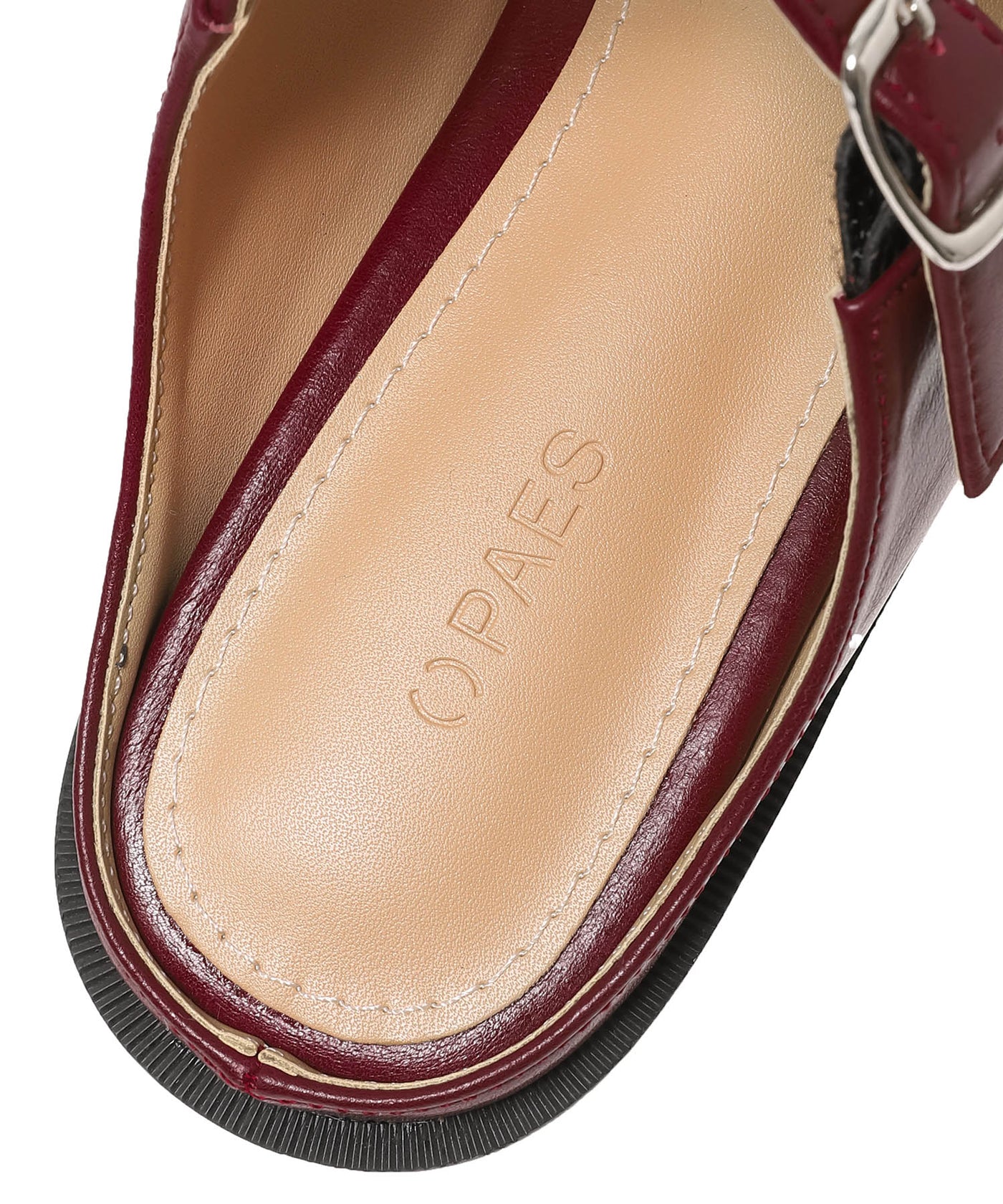 20255_Double Buckle Mule｜ペイズ(PAES)｜Forget-me-nots Online Store