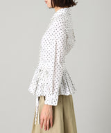 Buttoned Peplum Shirts-rokh-Forget-me-nots Online Store