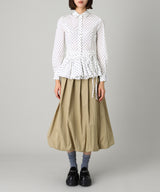 Buttoned Peplum Shirts-rokh-Forget-me-nots Online Store