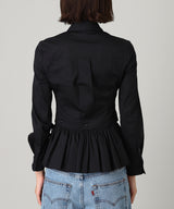 Buttoned Peplum Shirts-rokh-Forget-me-nots Online Store