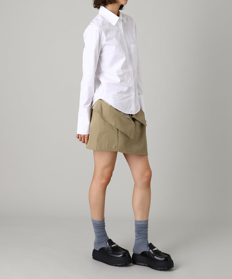 Trench Element Skirt-rokh-Forget-me-nots Online Store