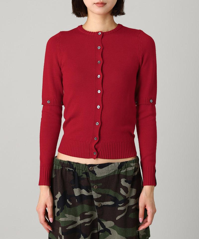 Detachable Sleeve Cardigan And Tank Top-rokh-Forget-me-nots Online Store