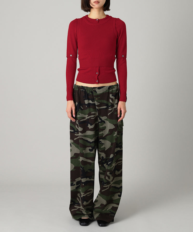 Detachable Sleeve Cardigan And Tank Top-rokh-Forget-me-nots Online Store