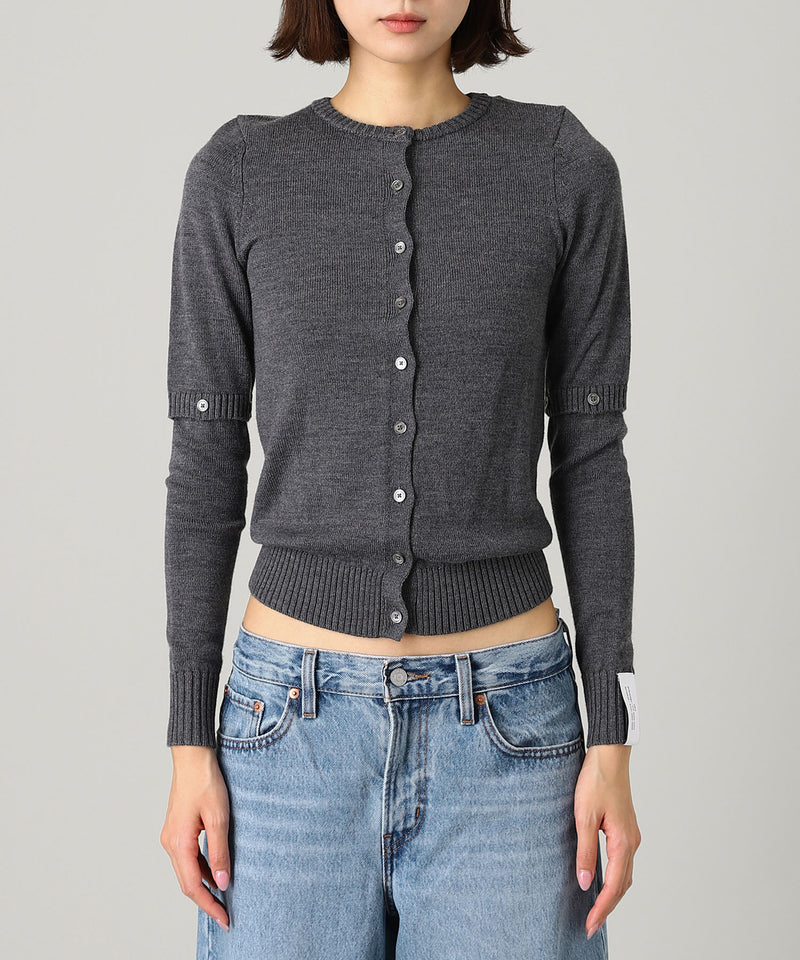 Detachable Sleeve Cardigan And Tank Top-rokh-Forget-me-nots Online Store