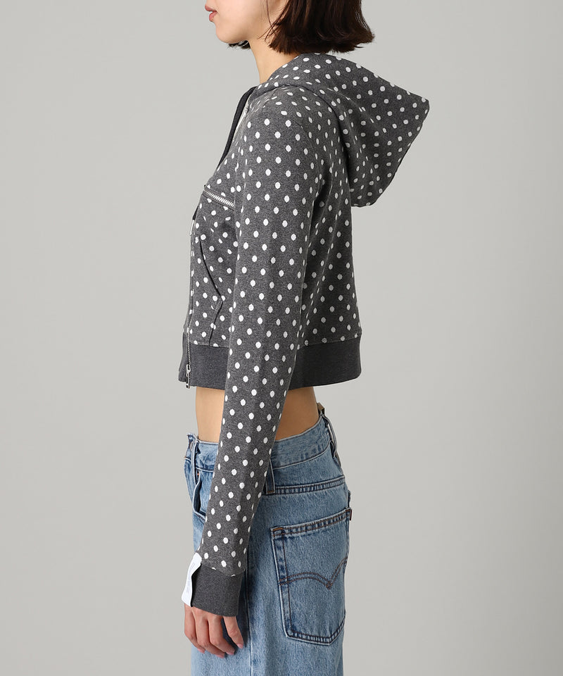 Broken Zip-Up Hoodie-rokh-Forget-me-nots Online Store