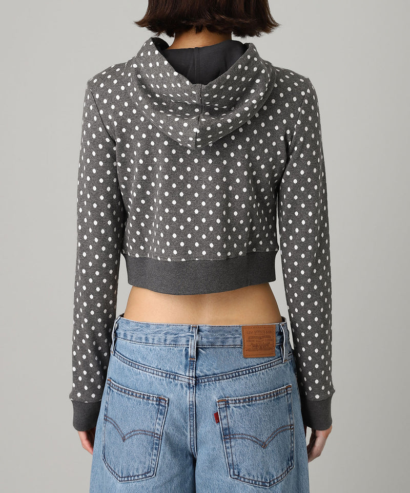 Broken Zip-Up Hoodie-rokh-Forget-me-nots Online Store