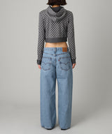 Broken Zip-Up Hoodie-rokh-Forget-me-nots Online Store