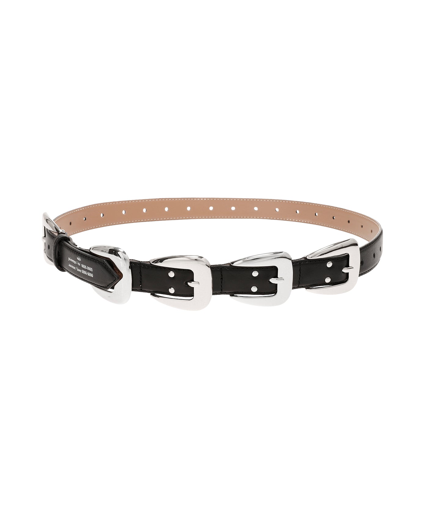 Multi Buckle Belt｜ロック(rokh)｜Forget-me-nots Online Store