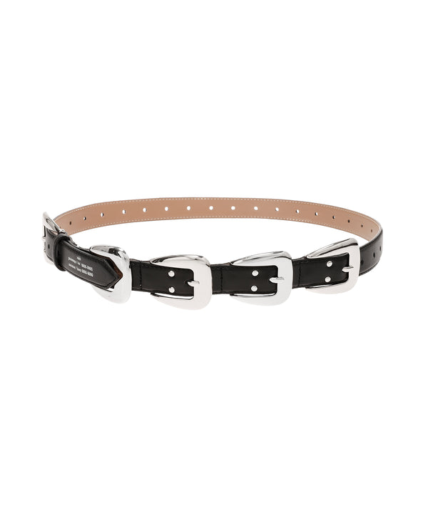 Multi Buckle Belt-rokh-Forget-me-nots Online Store