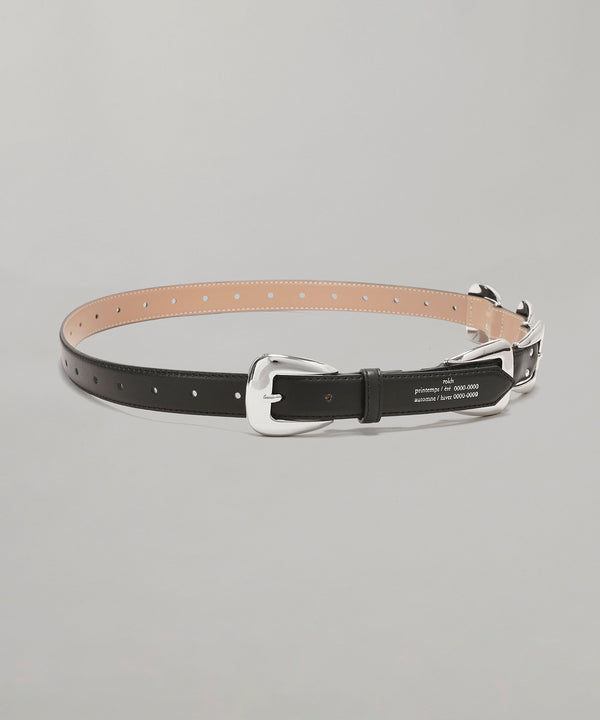 Multi Buckle Belt-rokh-Forget-me-nots Online Store