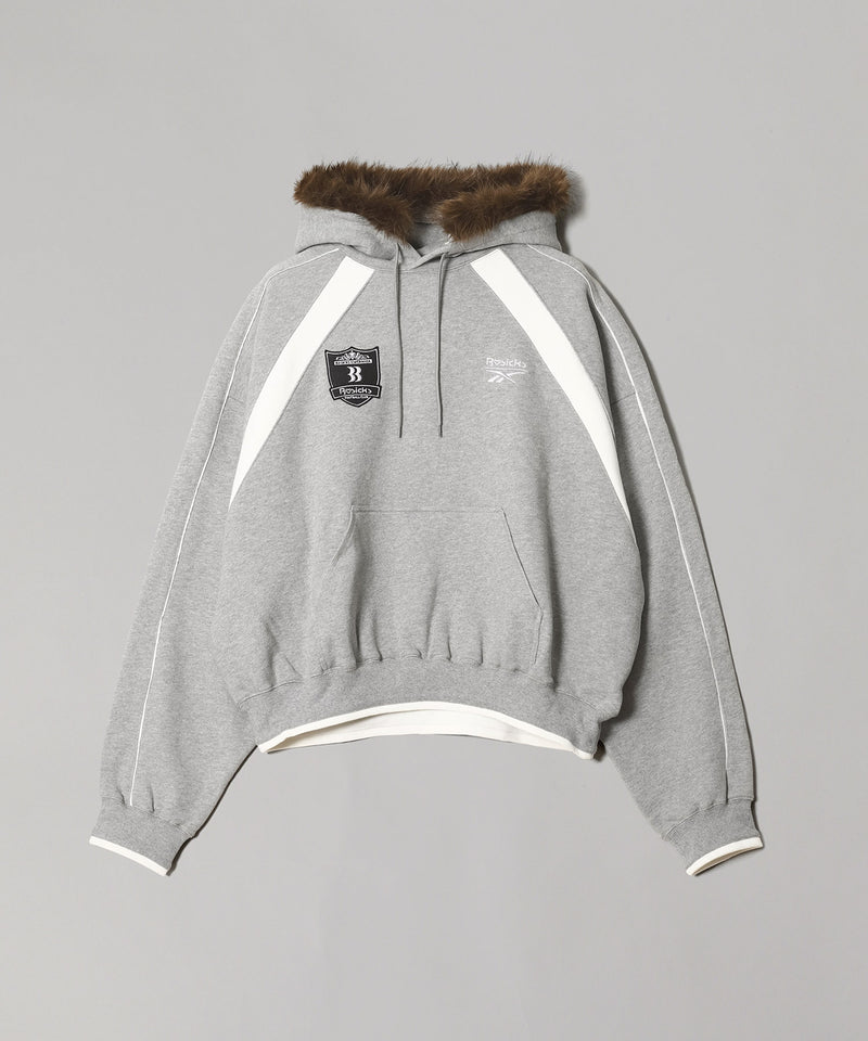 BASICKS x Reebok Uniform Sweat Hoodie-BASICKS-Forget-me-nots Online Store
