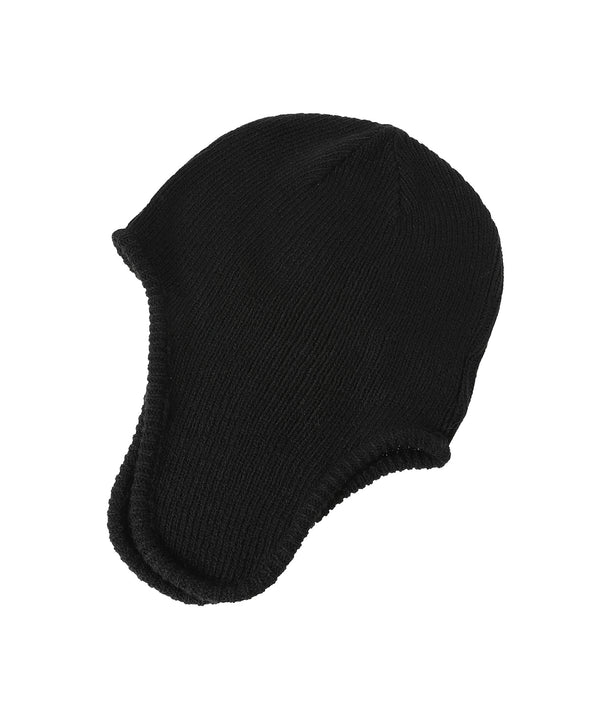 BASICKS x Reebok Logo Knit Ear Flap Cap-BASICKS-Forget-me-nots Online Store