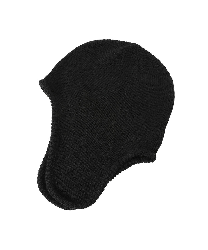 BASICKS x Reebok Logo Knit Ear Flap Cap-BASICKS-Forget-me-nots Online Store