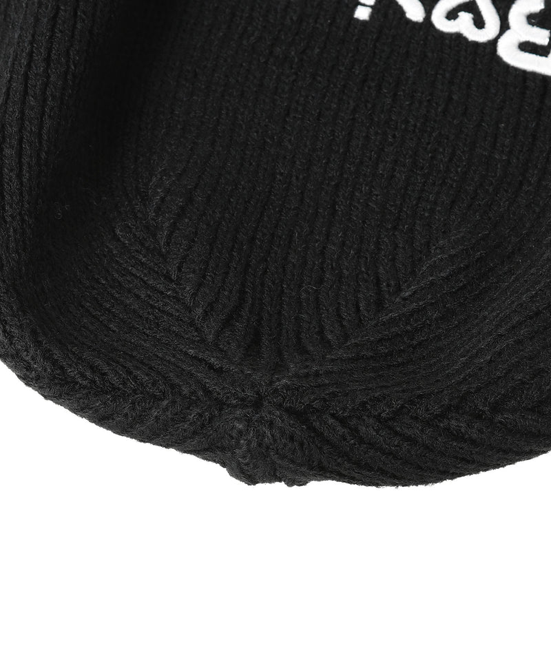 BASICKS x Reebok Logo Knit Ear Flap Cap-BASICKS-Forget-me-nots Online Store
