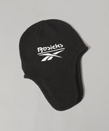 BASICKS x Reebok Logo Knit Ear Flap Cap-BASICKS-Forget-me-nots Online Store