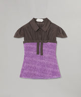 Shirt Lauren Bow-SUPER YAYA-Forget-me-nots Online Store